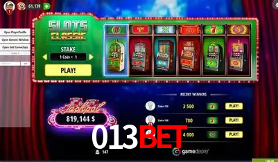 A Popularidade dos Caça-Níqueis no 013BET